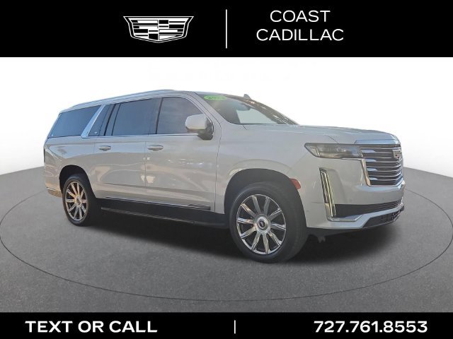 Certified 2022 Cadillac Escalade ESV Premium Luxury Platinum AWD/4WD image 3