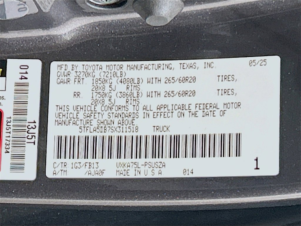 New 2025 Toyota Tundra SR5 image 28