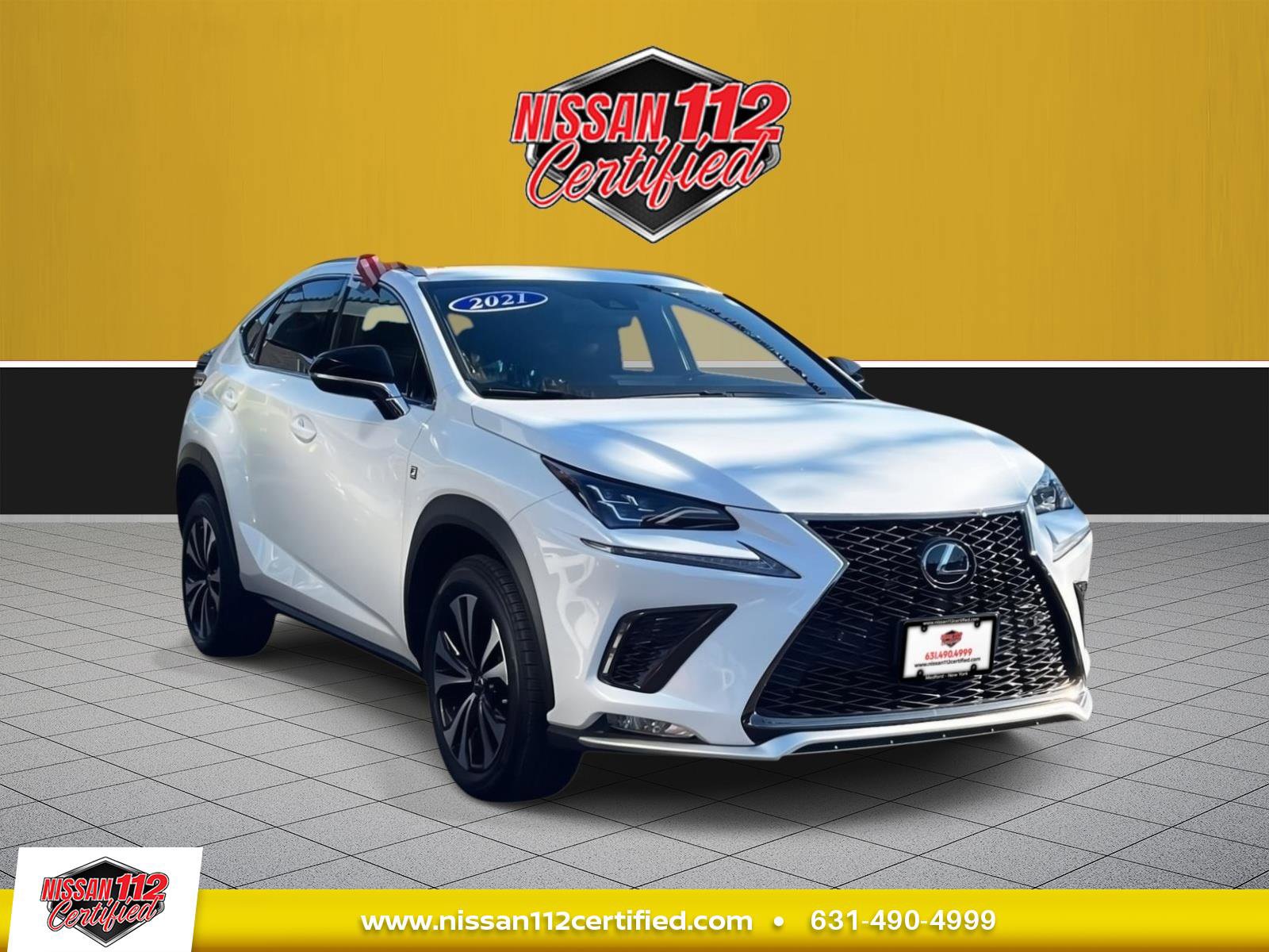 Used 2021 Lexus NX 300 F Sport w/ F Sport Premium Package AWD/4WD image 1