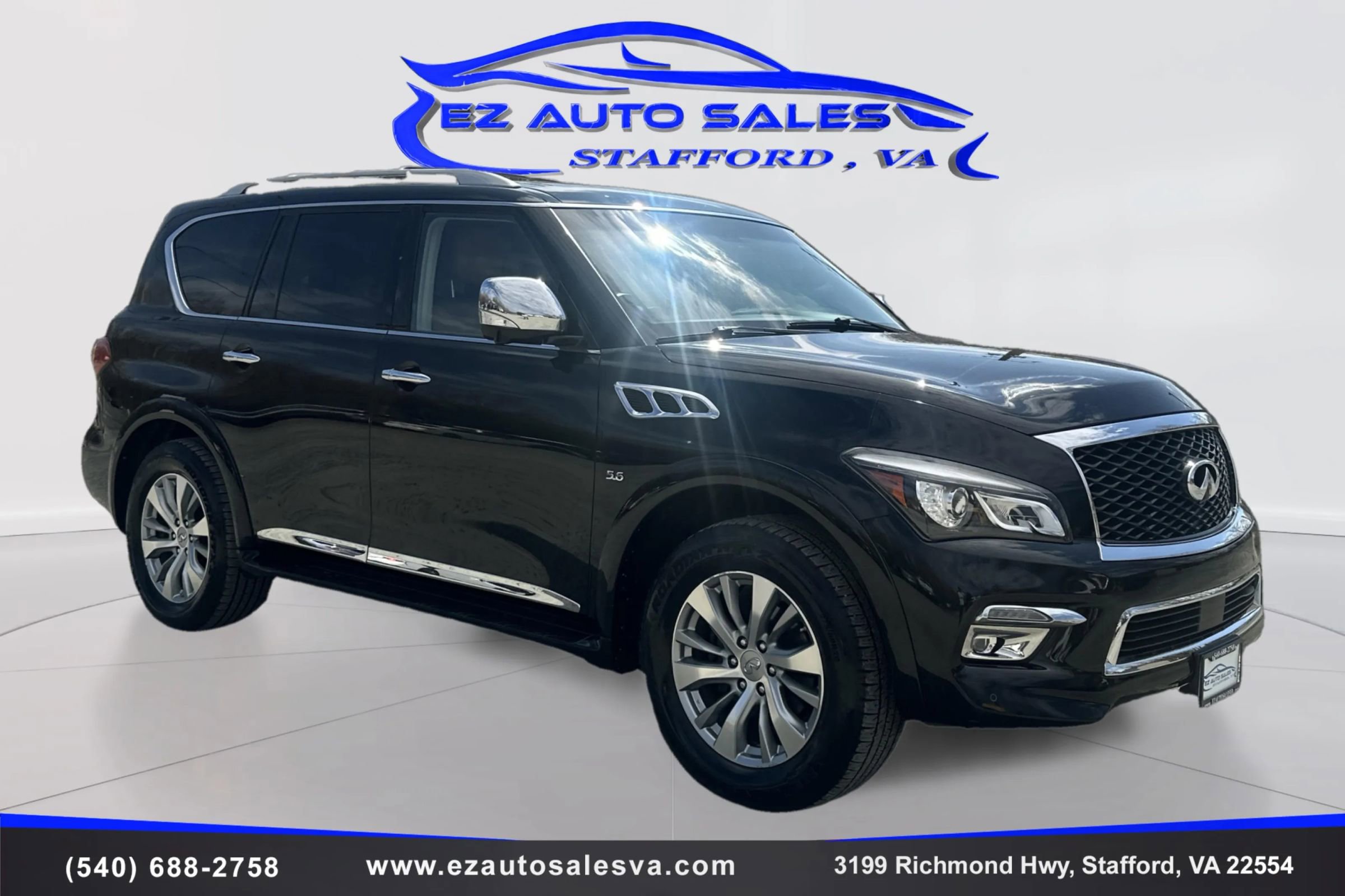 Used 2016 INFINITI QX80 4WD w/ Signature Edition Package image 3
