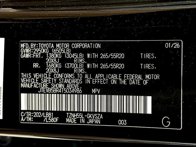 New 2026 Toyota 4Runner Platinum image 24