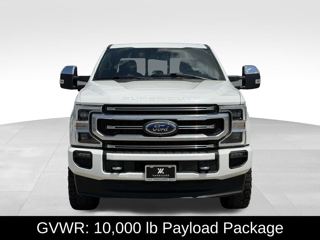 Used 2021 Ford F250 Platinum w/ FX4 Off-Road Package AWD/4WD image 3