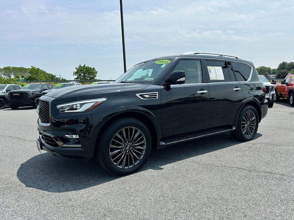 Used 2023 INFINITI QX80 Premium Select w/ Cargo Package image 2