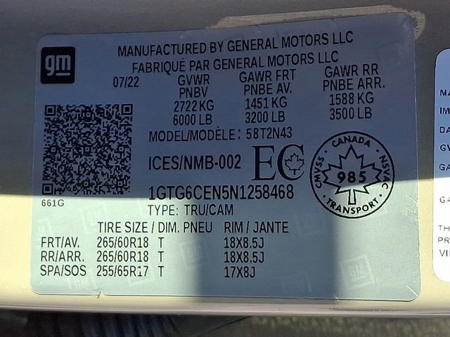 Used 2022 GMC Canyon Elevation w/ Trailering Package image 31