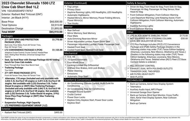 Used 2023 Chevrolet Silverado 1500 LTZ image 6