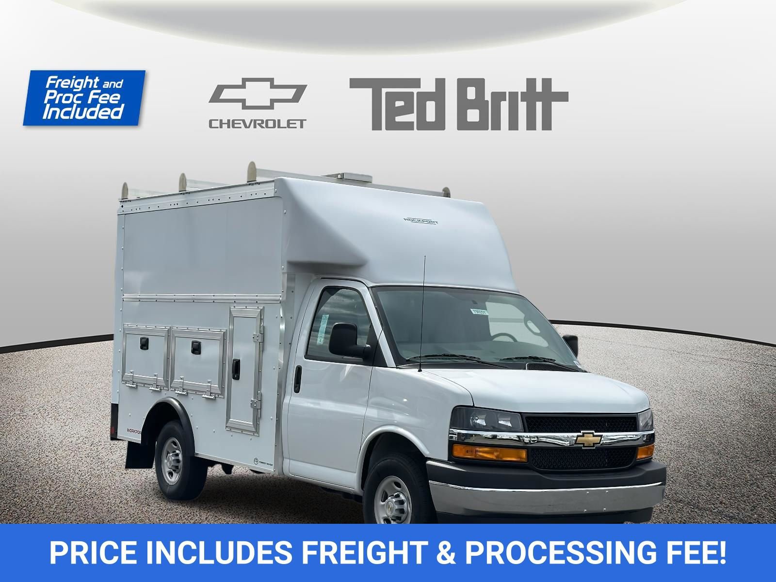 New 2025 Chevrolet Express 3500 w/ Power Convenience Package RWD image 1