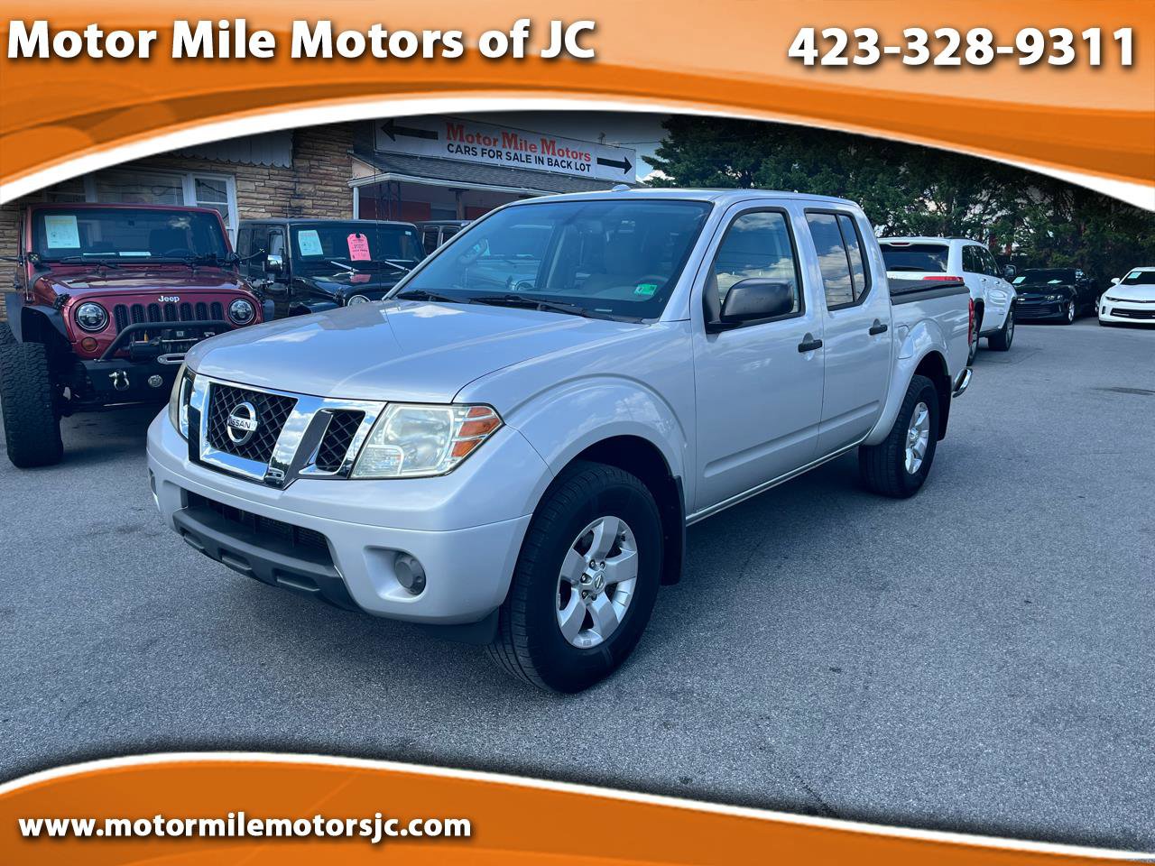 Used 2012 Nissan Frontier SV w/ SV Premium Utility Pkg