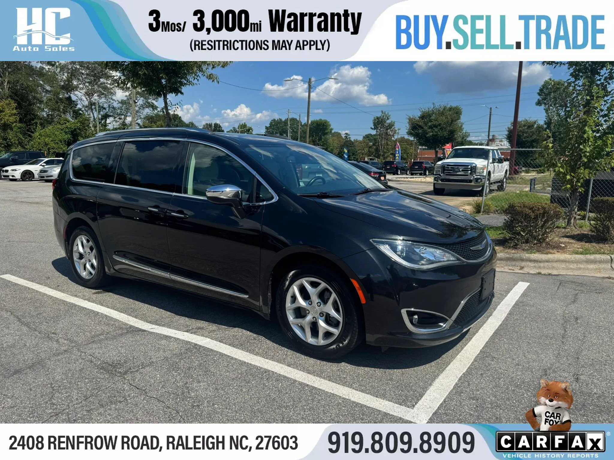Used 2020 Chrysler Pacifica Limited FWD image 7