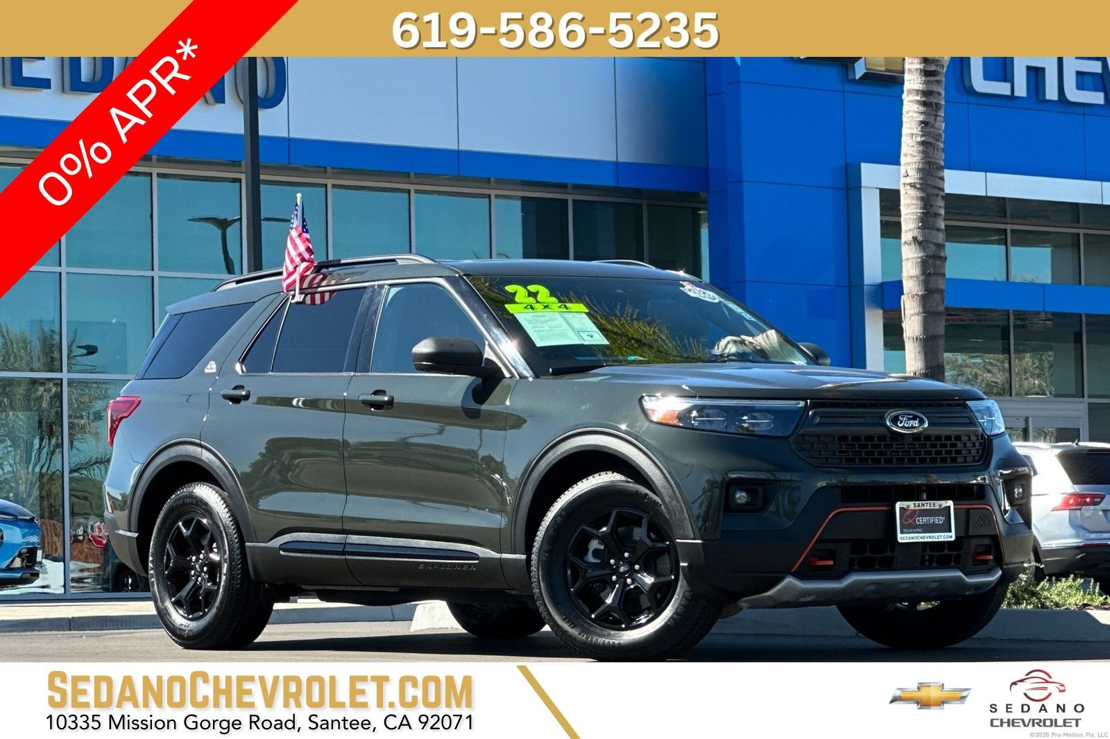 Used 2022 Ford Explorer Timberline AWD/4WD image 1