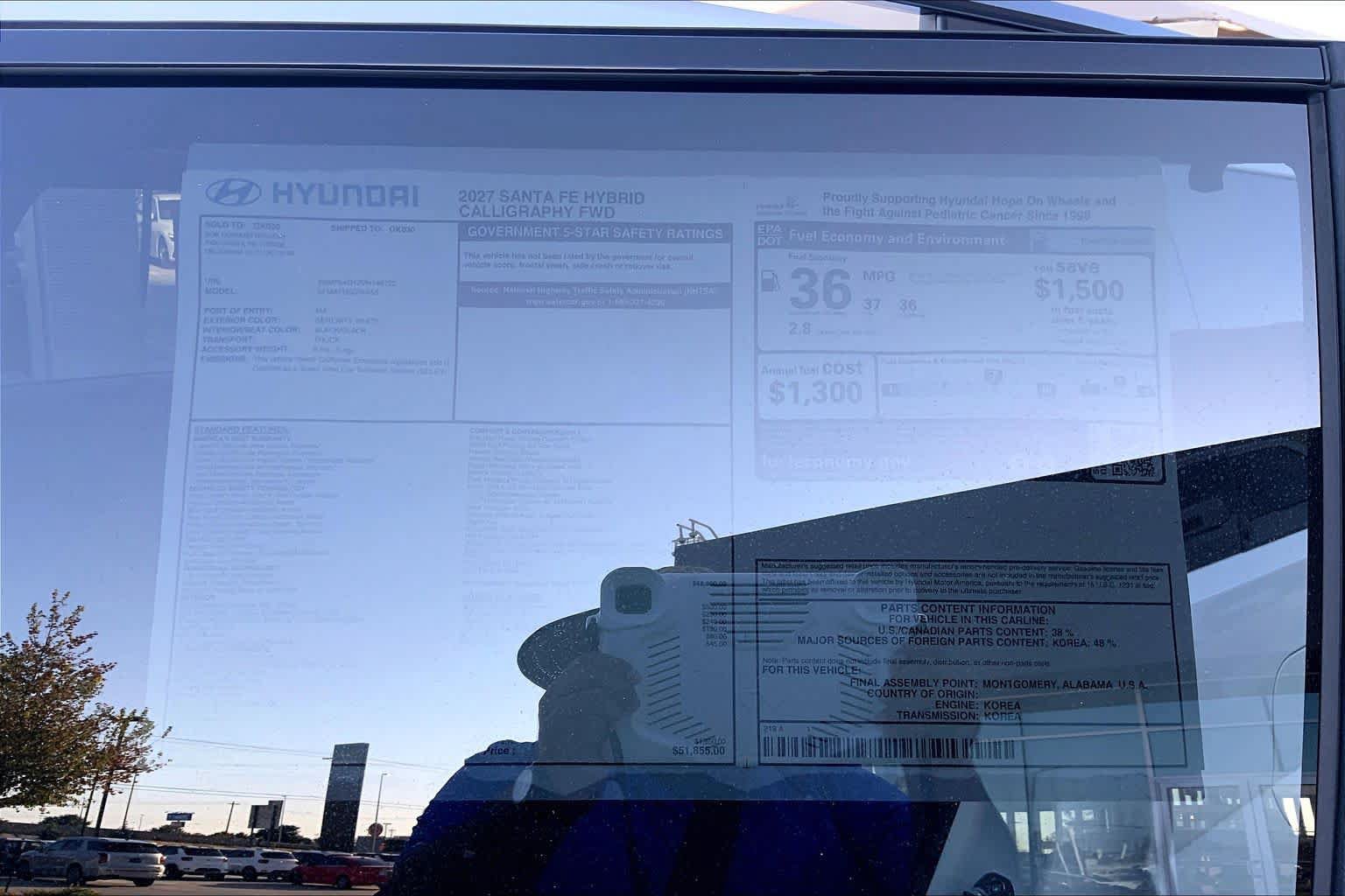 New 2027 Hyundai Santa Fe Calligraphy FWD image 18