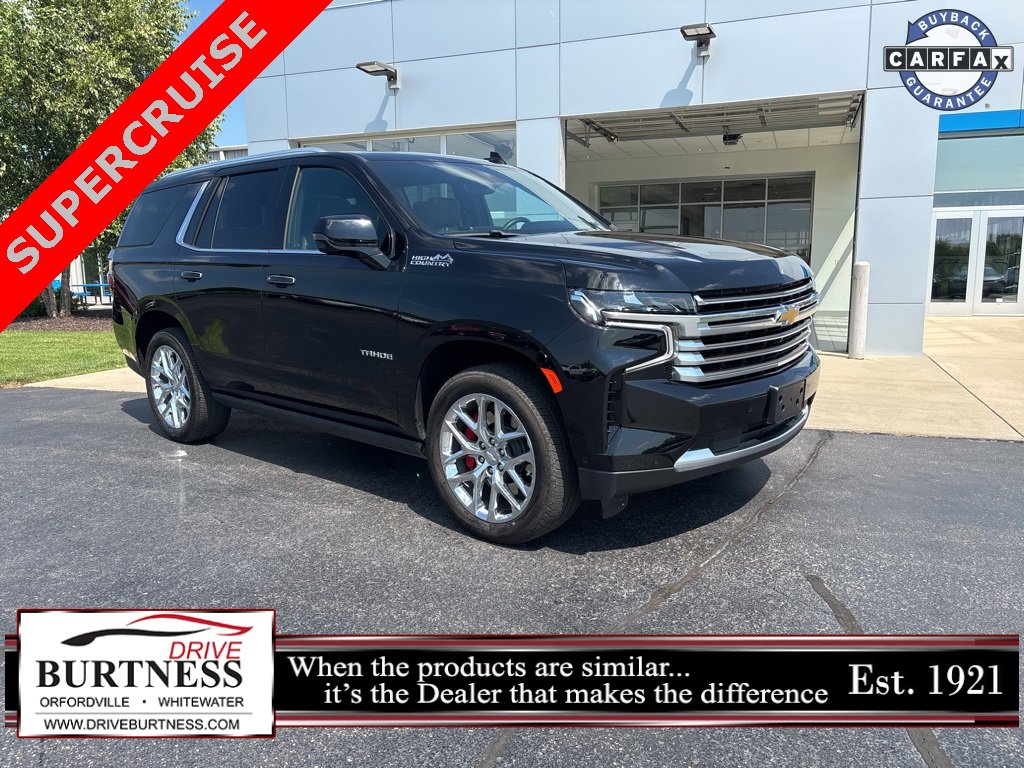 Certified 2024 Chevrolet Tahoe High Country w/ Advanced Technology Package