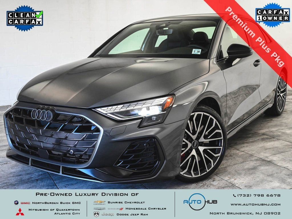 Used 2025 Audi S3 Premium Plus w/ Premium Plus Package AWD/4WD image 1
