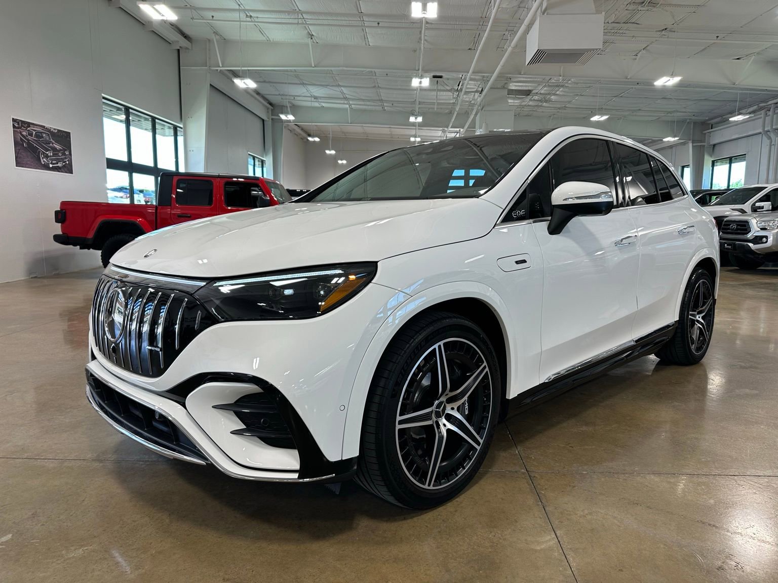 Used 2024 Mercedes-Benz EQE AMG 4MATIC SUV image 3