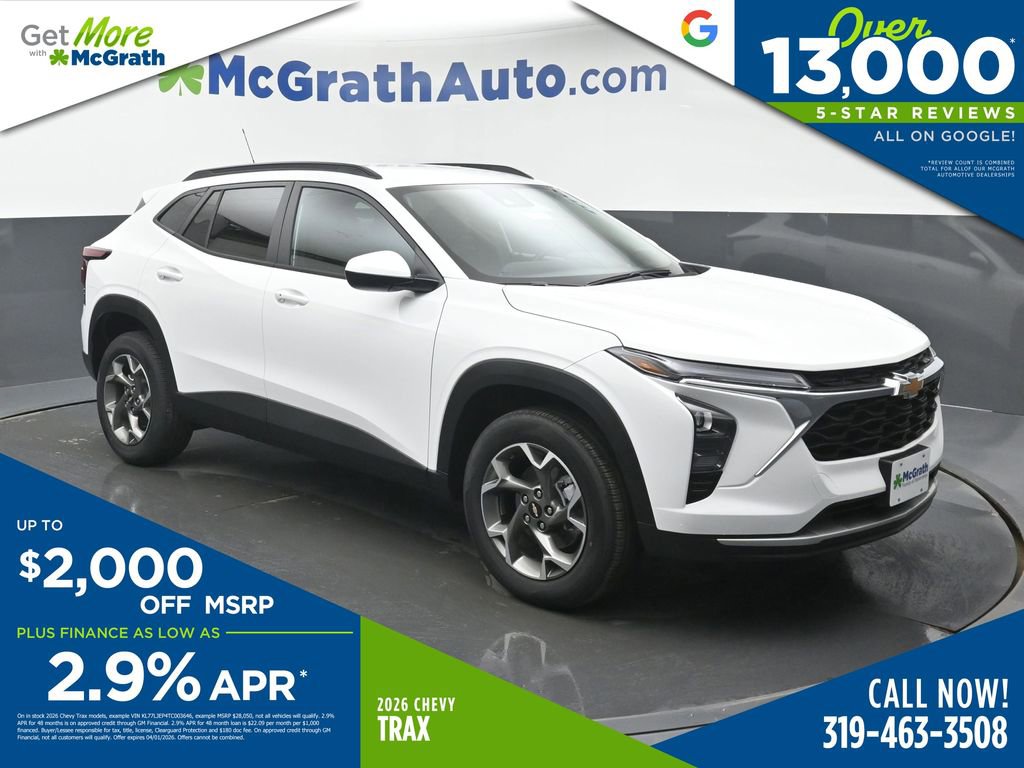 New 2026 Chevrolet Trax LT w/ Driver Confidence Package image 1