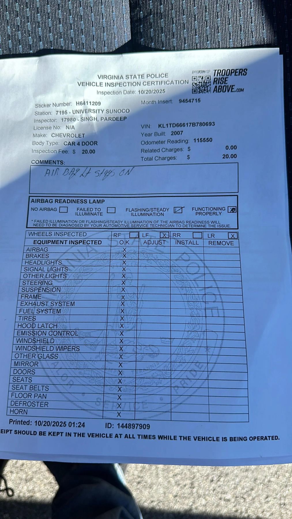 Used 2007 Chevrolet Aveo5 LS image 32