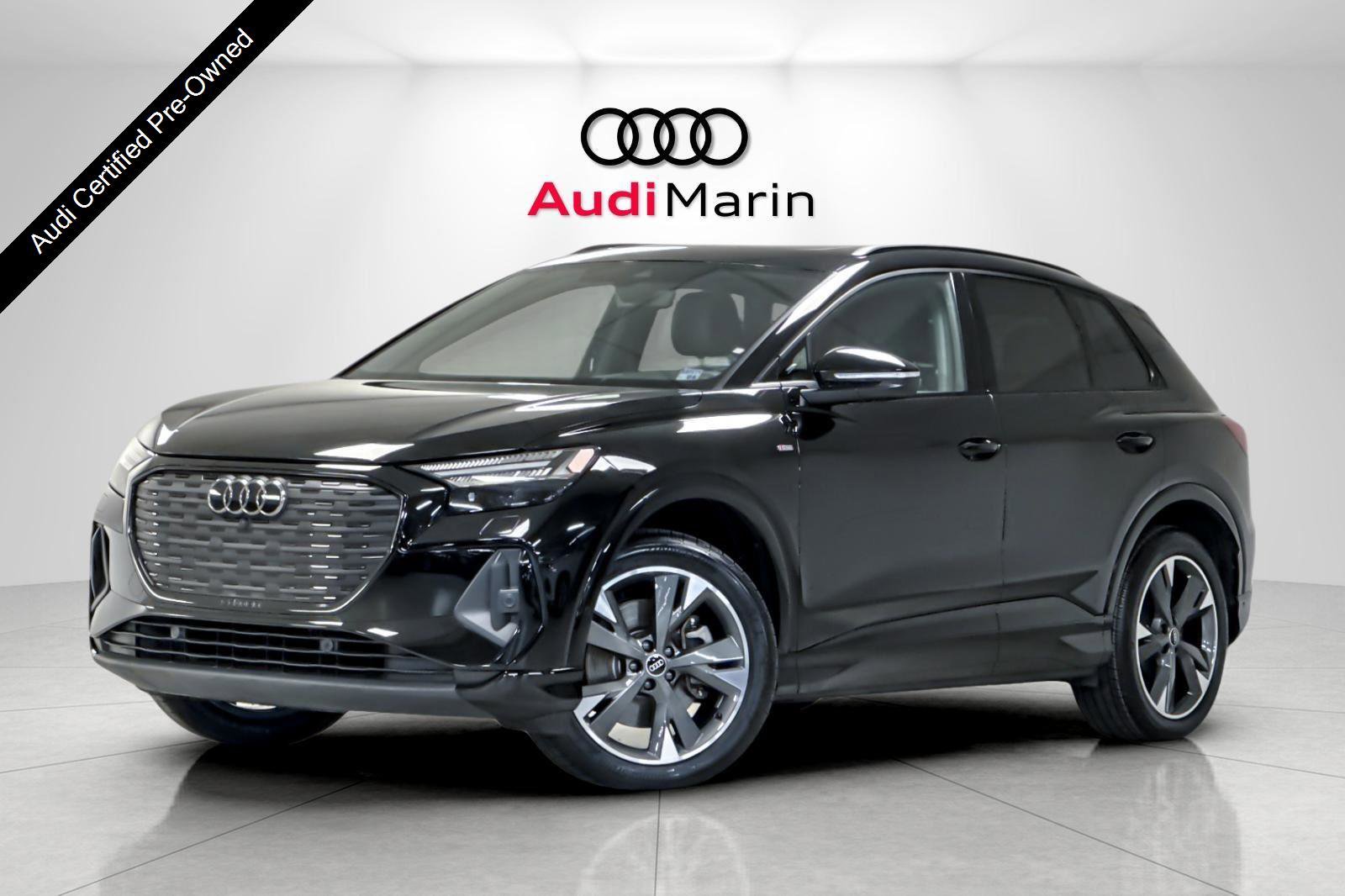 Certified 2024 Audi Q4 e-tron Prestige w/ Black Optic Package