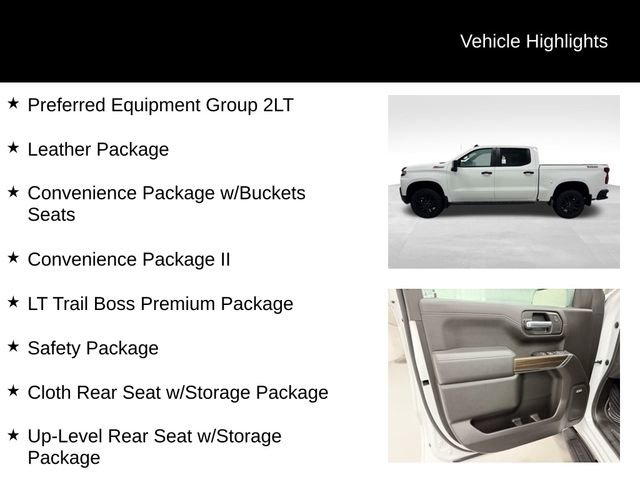 Certified 2021 Chevrolet Silverado 1500 LT Trail Boss w/ LT Trail Boss Premium Package image 27