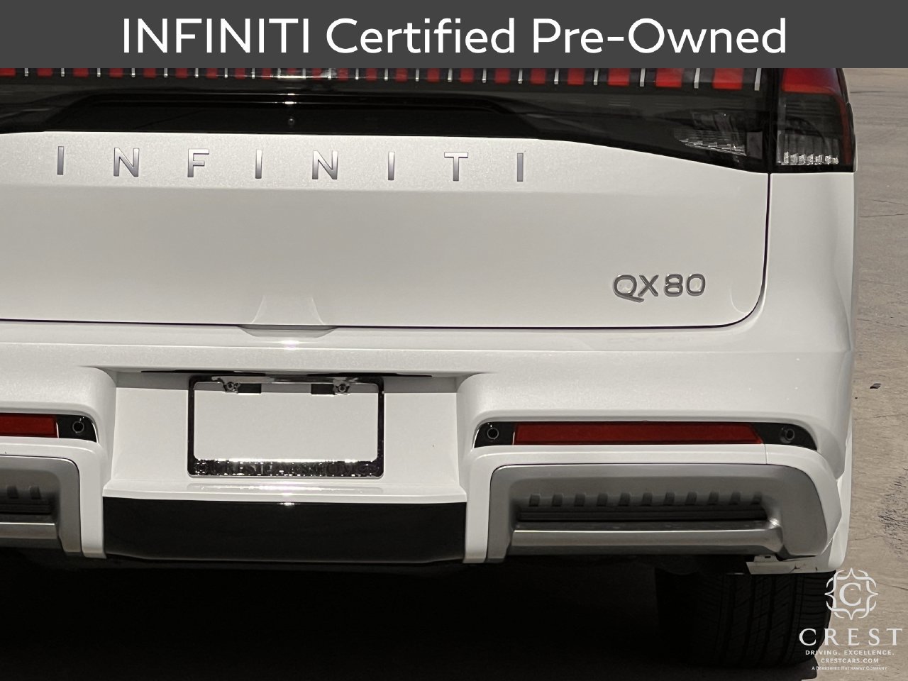 Certified 2026 INFINITI QX80 Luxe w/ Cargo Package RWD image 6