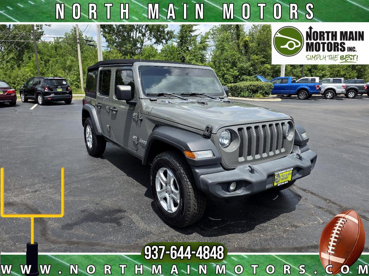 Used 2021 Jeep Wrangler Unlimited Sport image 1