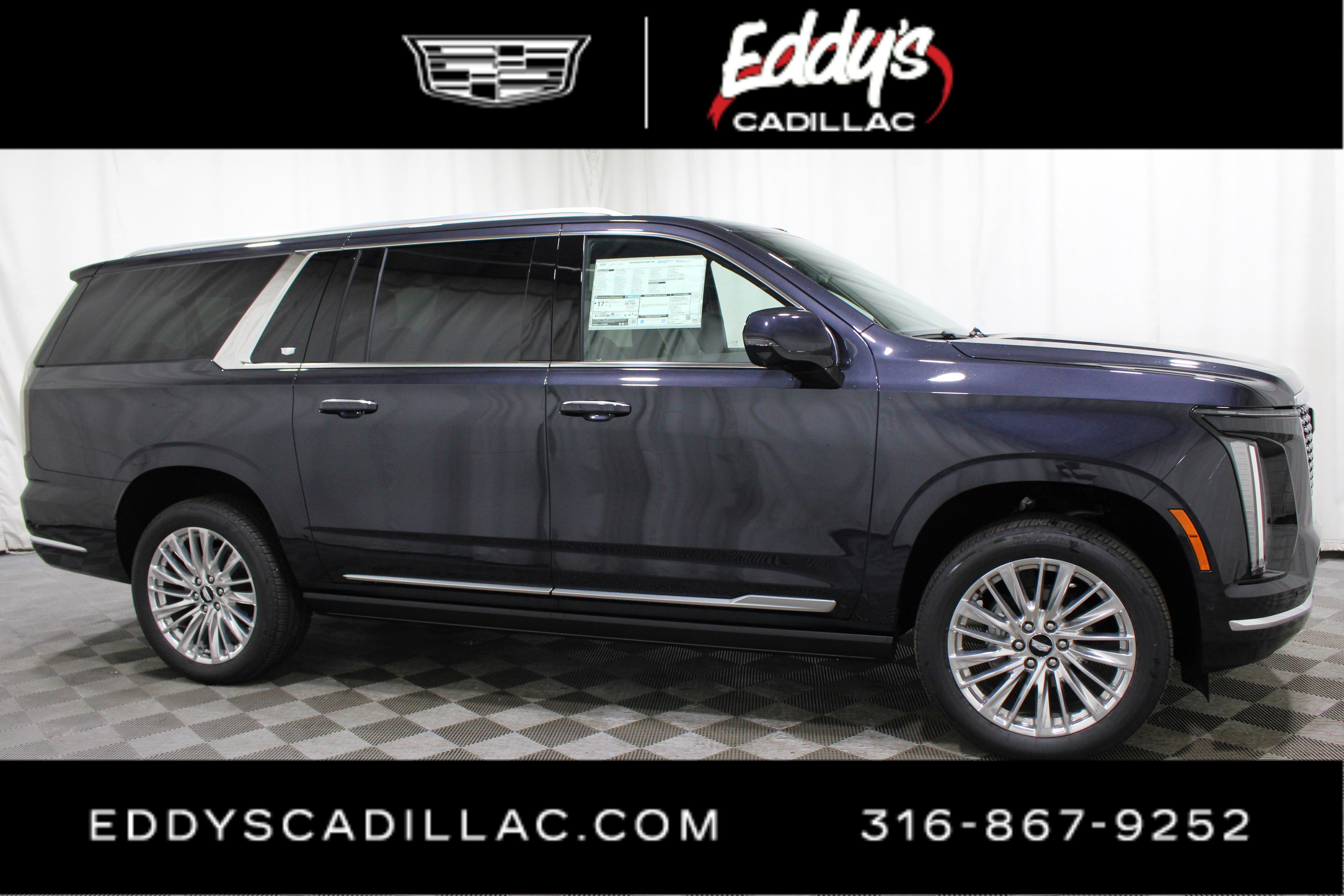 New 2026 Cadillac Escalade ESV Luxury w/ LPO, Floor Liner Package
