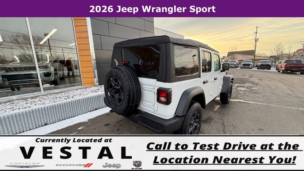 New 2026 Jeep Wrangler Sport image 6