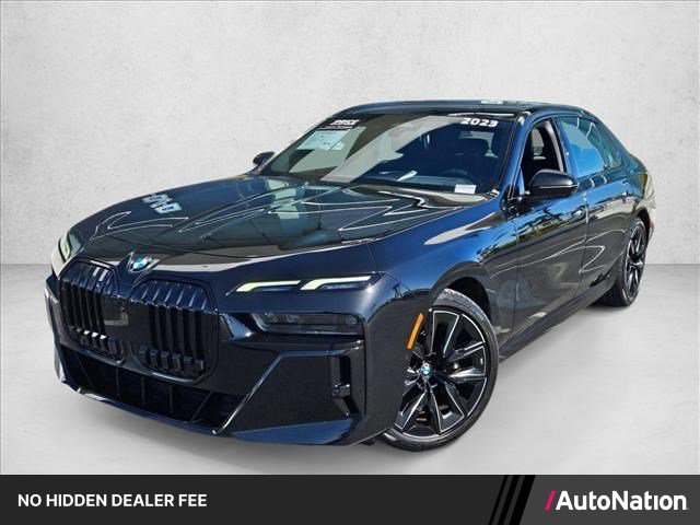 Certified 2023 BMW 740i w/ Parking Assistance Package RWD image 1