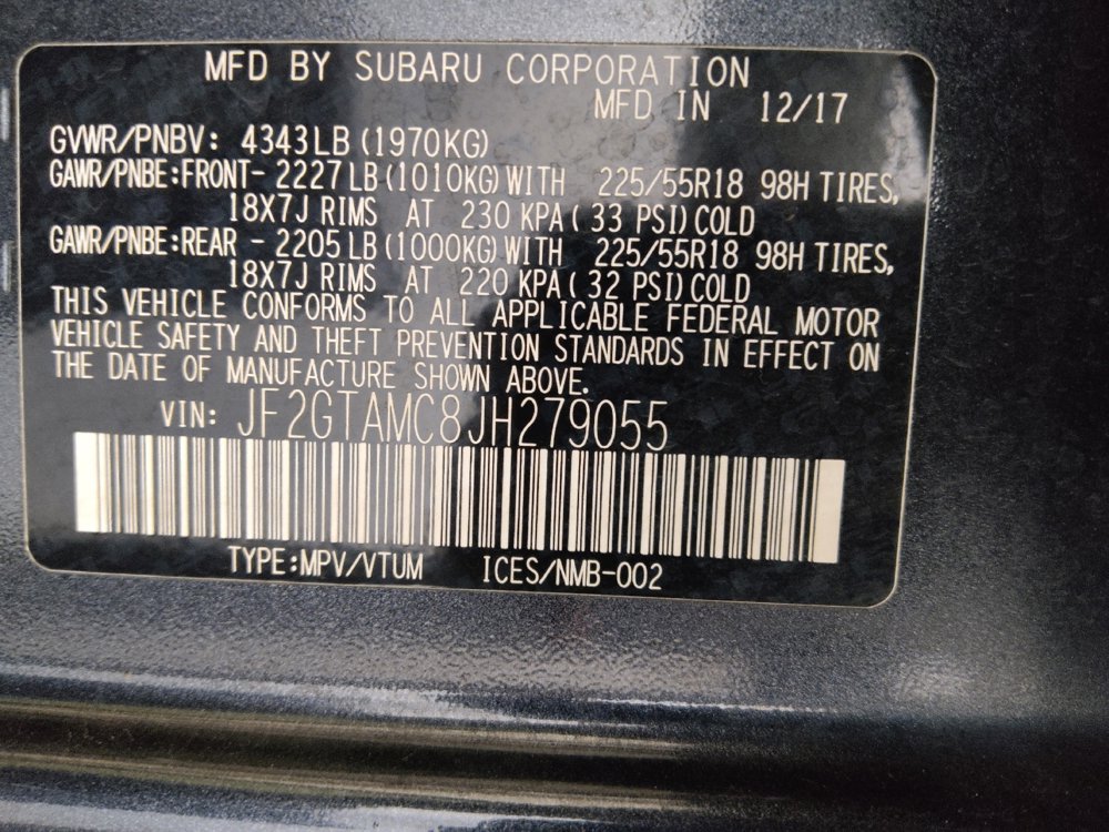 Used 2018 Subaru Crosstrek 2.0i Limited image 33