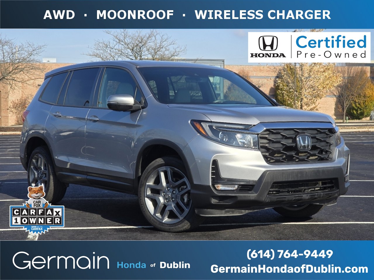 Certified 2023 Honda Passport EX-L