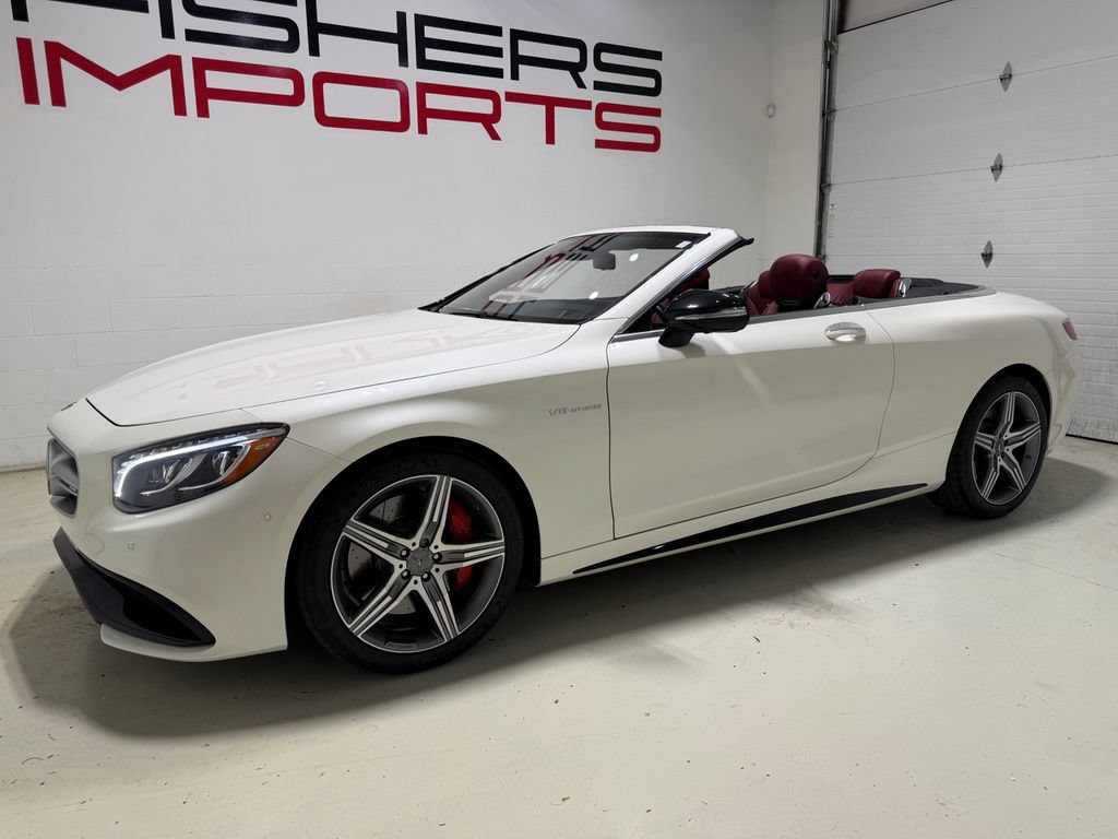 Used 2017 Mercedes-Benz S 63 AMG 4MATIC Cabriolet image 2