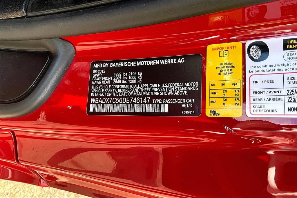 Used 2013 BMW 335i Convertible image 35