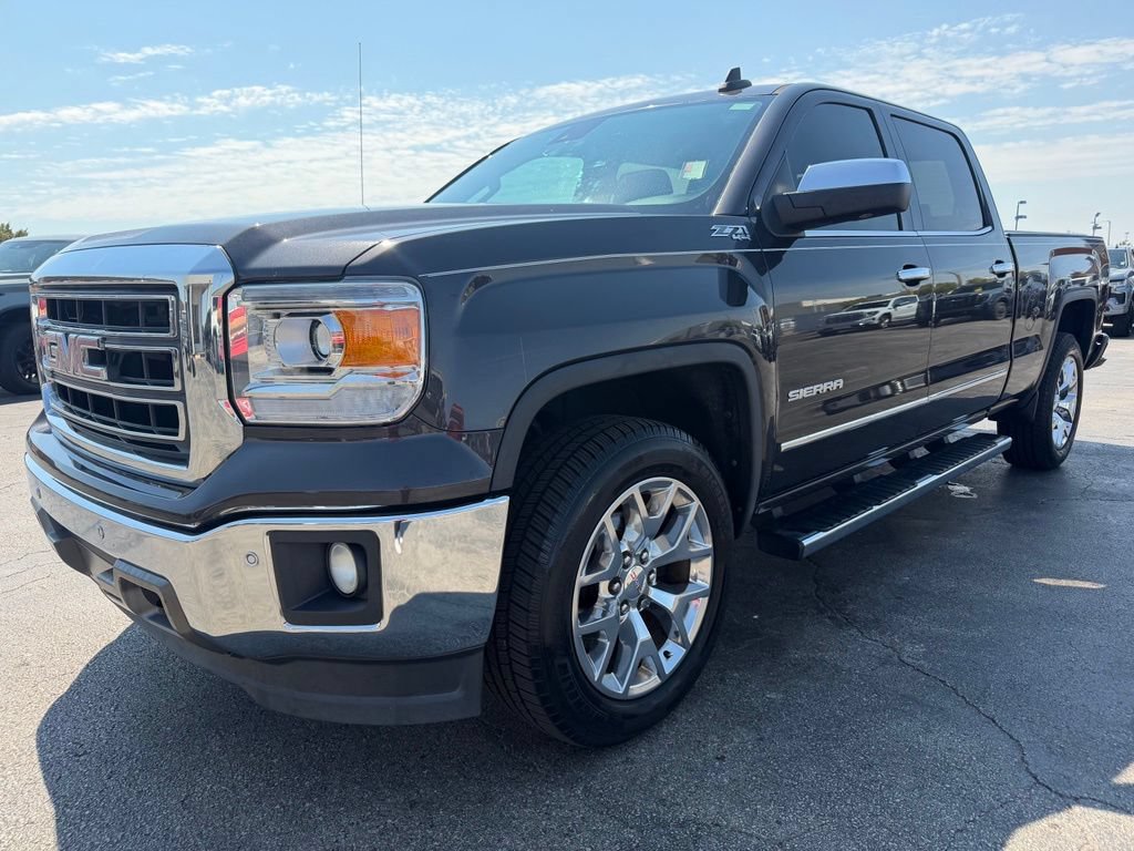 Used 2015 GMC Sierra 1500 SLT w/ SLT Crew Cab Value Package AWD/4WD image 10