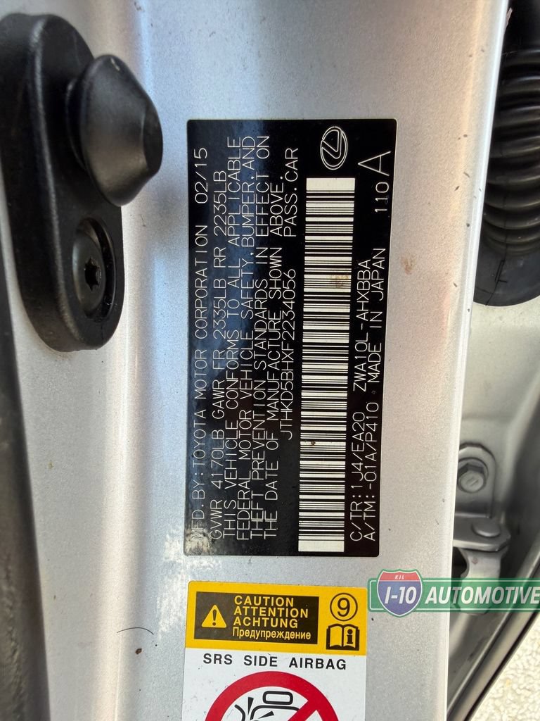 Used 2015 Lexus CT 200h w/ Navigation Package FWD image 31