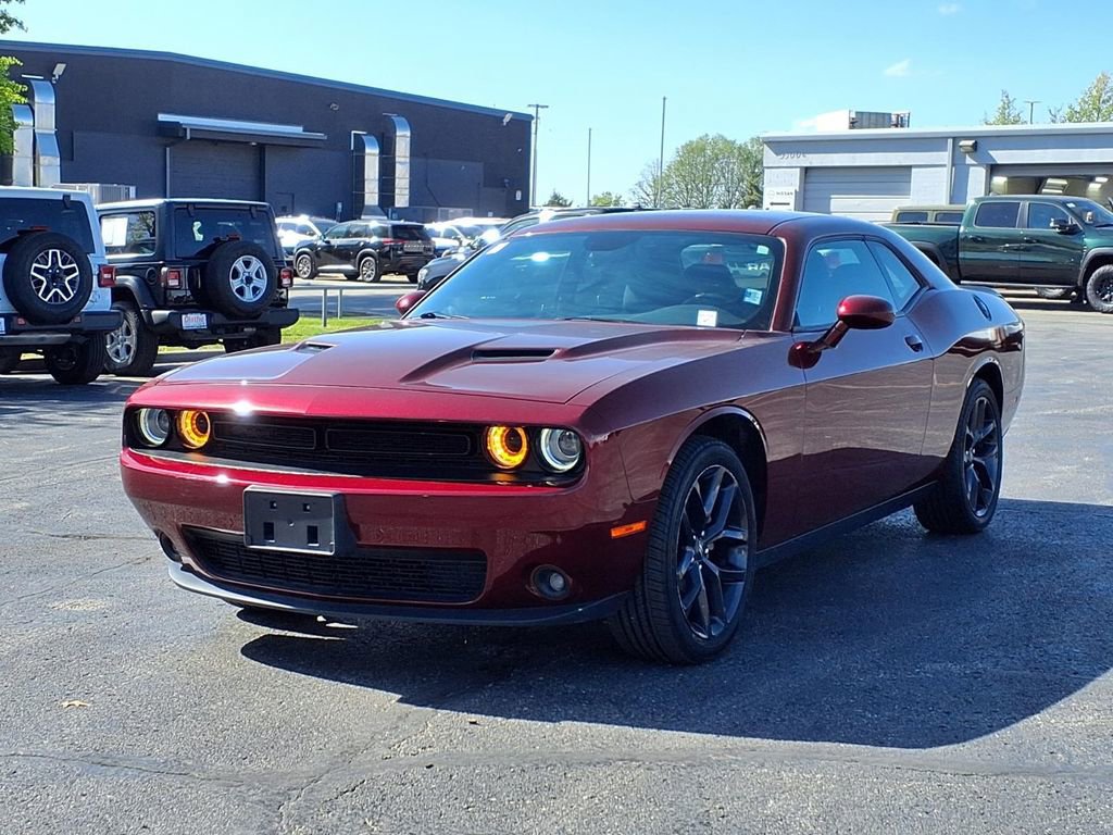 Certified 2021 Dodge Challenger SXT w/ Blacktop Package RWD image 2