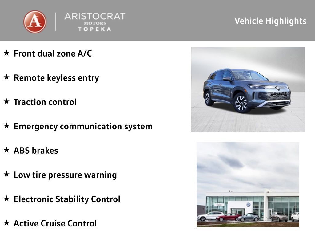 New 2026 Volkswagen Tiguan S image 2