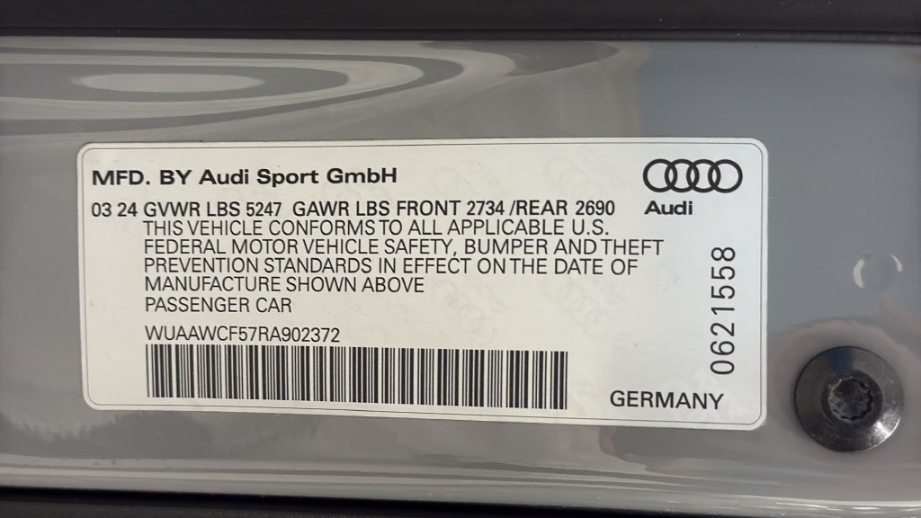 Used 2024 Audi RS 5 Sportback AWD/4WD image 28
