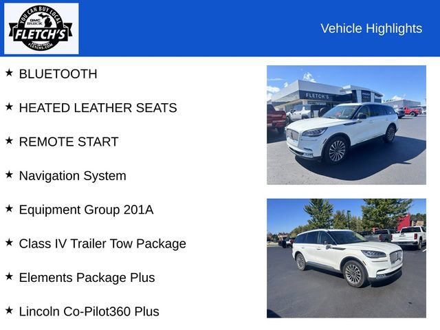 Used 2020 Lincoln Aviator Reserve w/ Equipment Group 201A AWD/4WD image 2