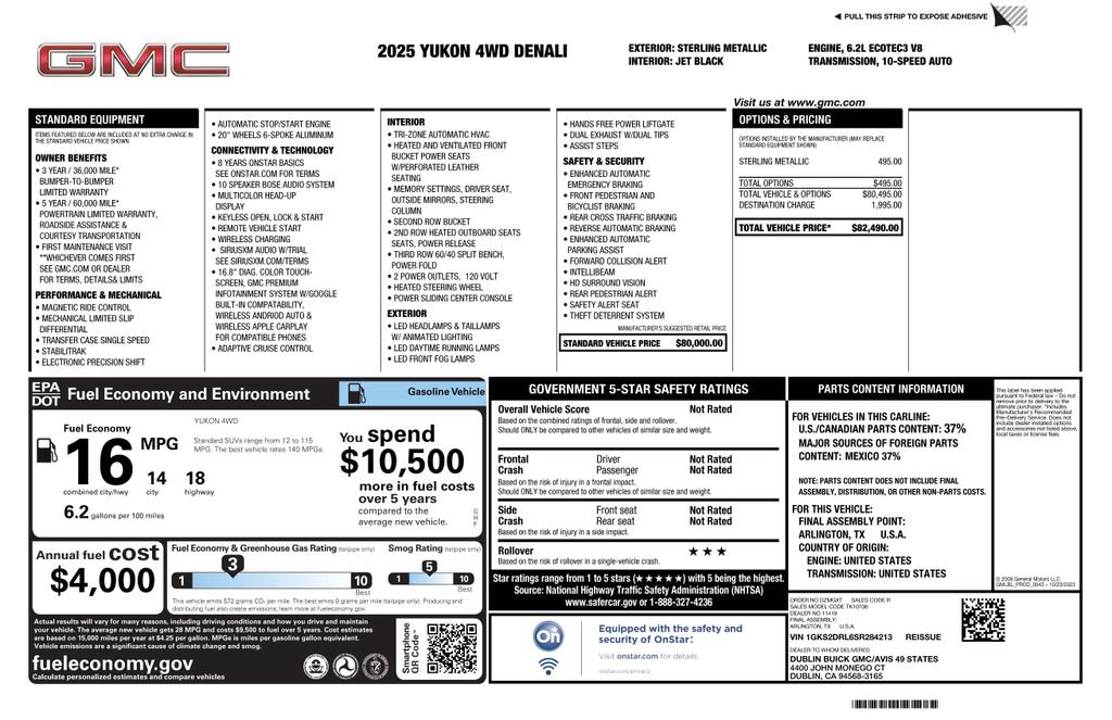 Used 2025 GMC Yukon Denali image 5