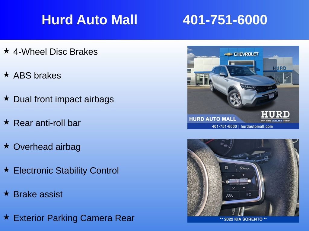 Used 2022 Kia Sorento LX image 12