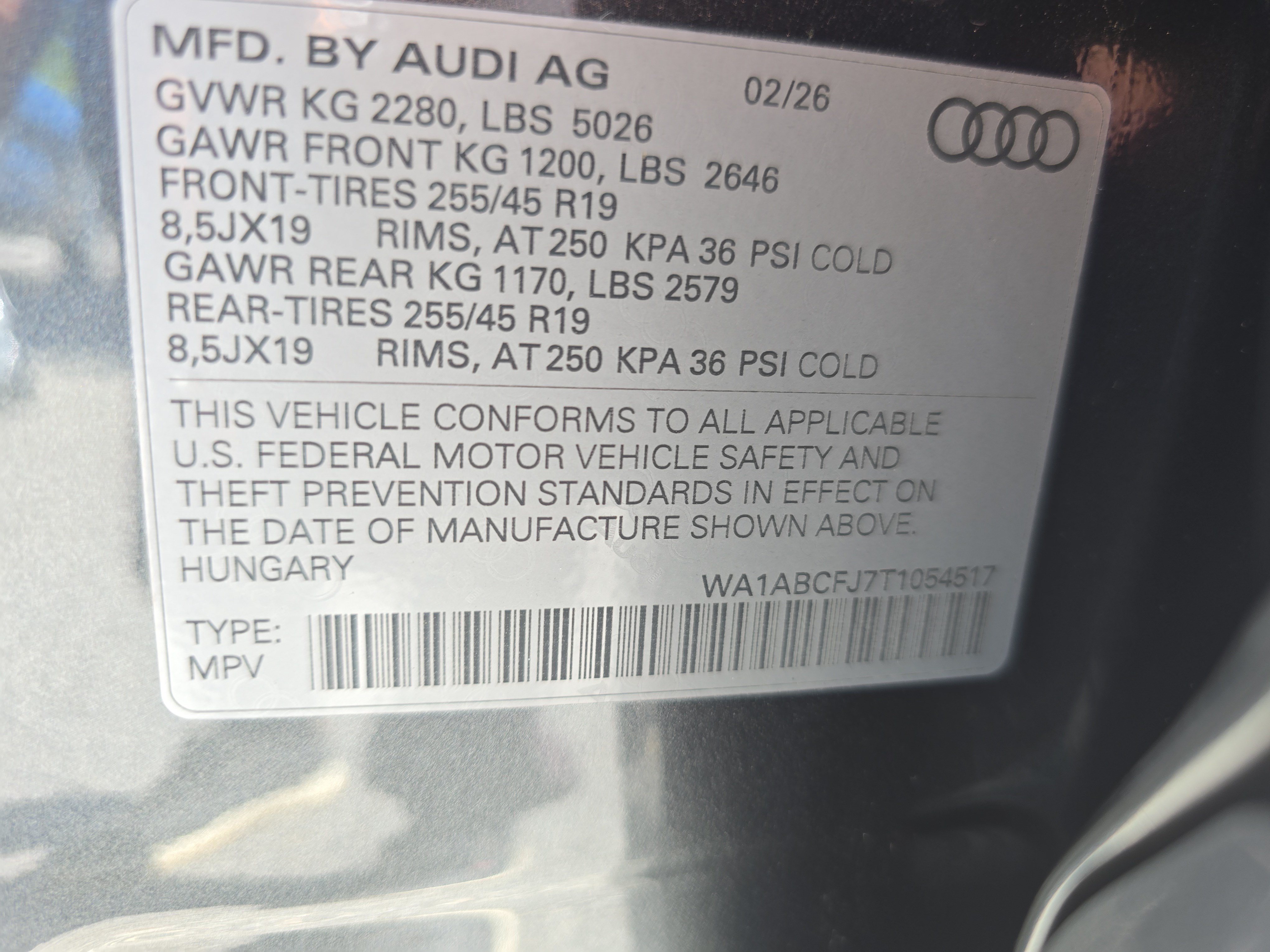 Certified 2026 Audi Q3 quattro 2.0T AWD/4WD image 34