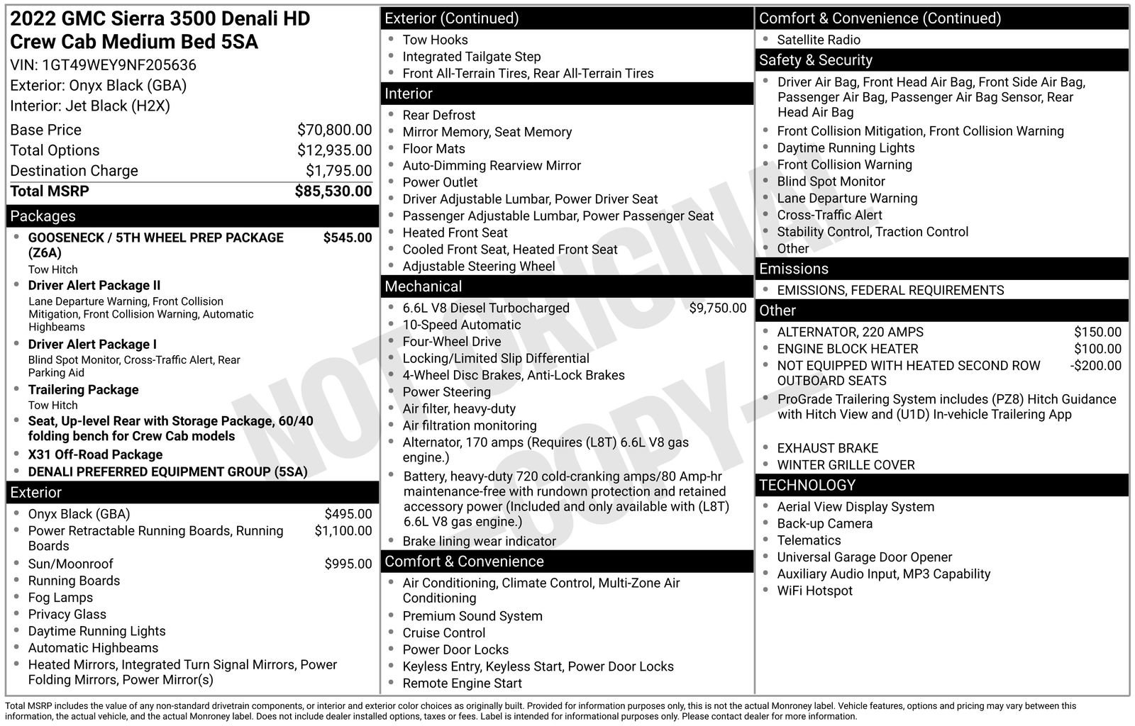 Certified 2022 GMC Sierra 3500 Denali image 43