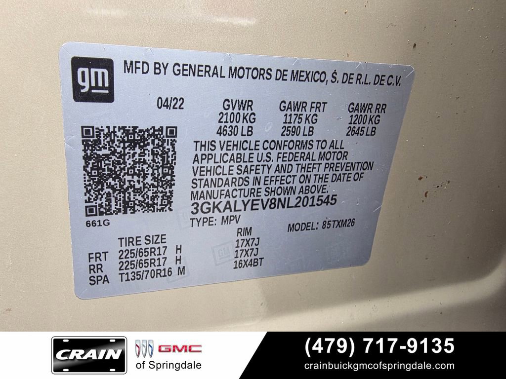 Used 2022 GMC Terrain AT4 w/ Infotainment Package II AWD/4WD image 31