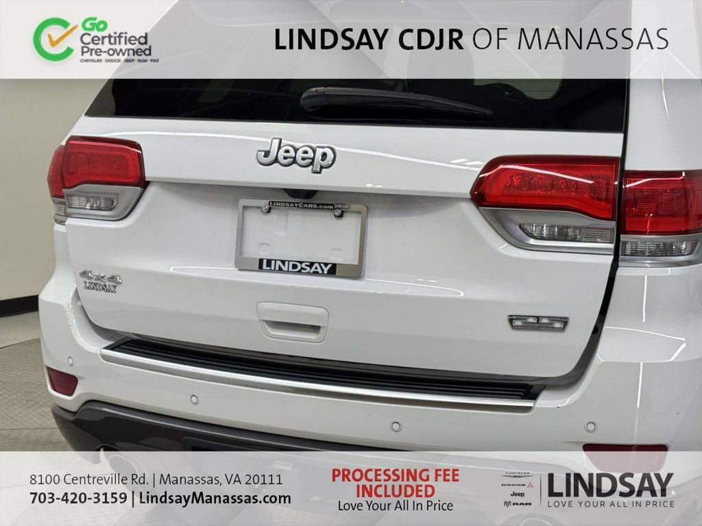 Used 2018 Jeep Grand Cherokee Limited AWD/4WD image 10