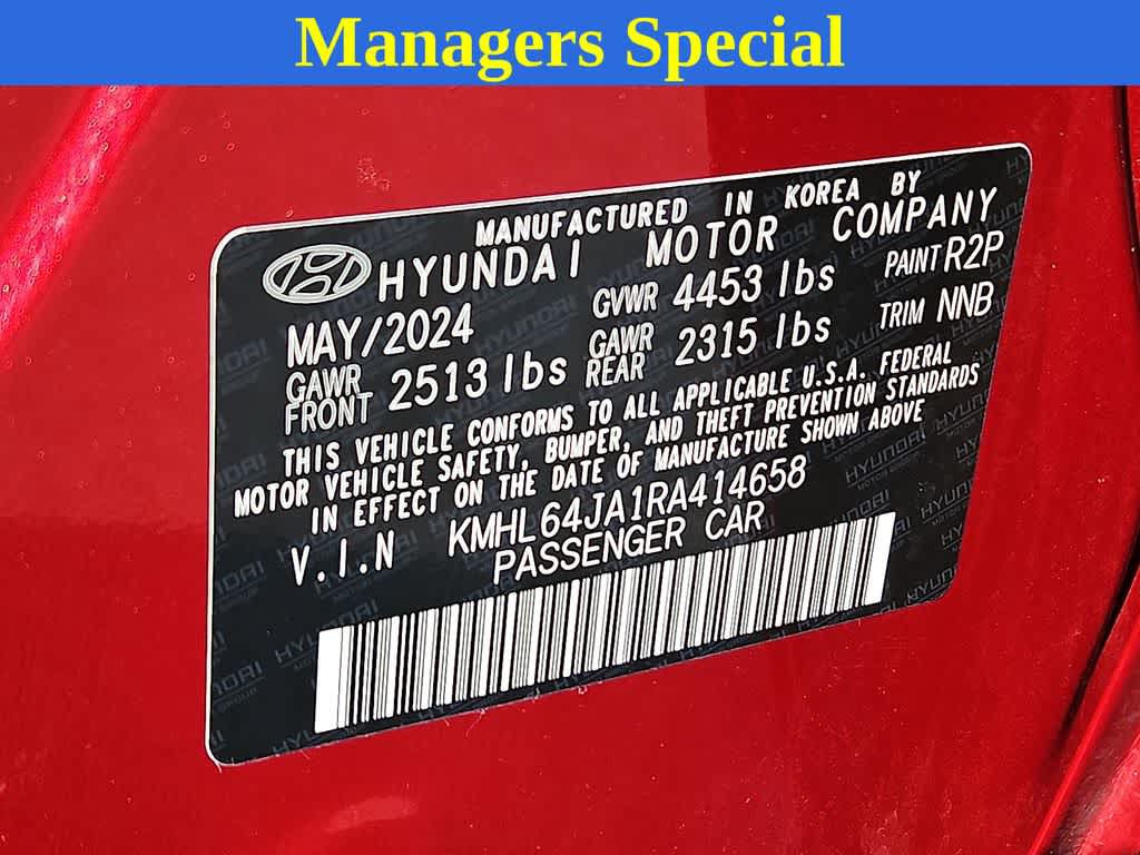 Used 2024 Hyundai Sonata SEL FWD image 26