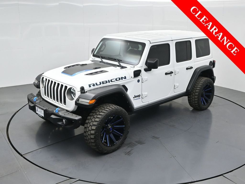 Used 2021 Jeep Wrangler Unlimited Rubicon 4xe w/ Steel Bumper Group image 52