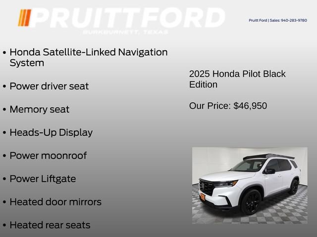 Used 2025 Honda Pilot Black Edition image 12