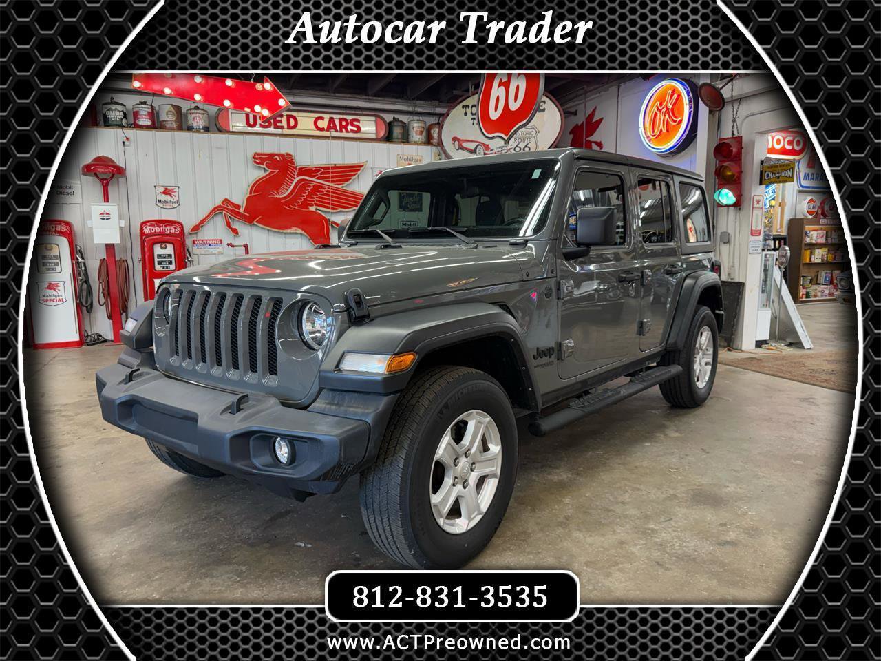 Used 2022 Jeep Wrangler Unlimited Sport image 1