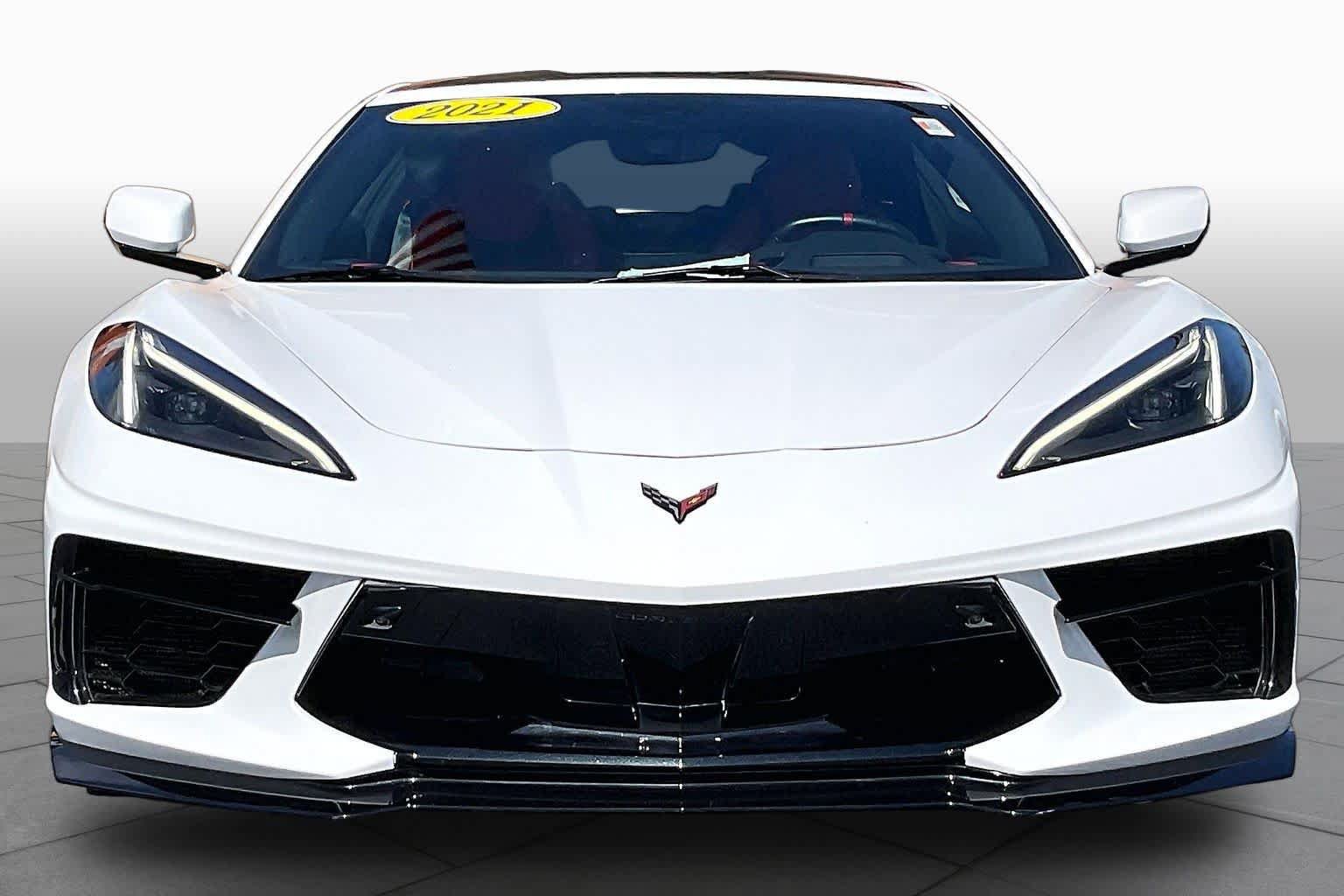 Certified 2021 Chevrolet Corvette Stingray Preferred Cpe w/ Engine Appearance Package RWD image 4