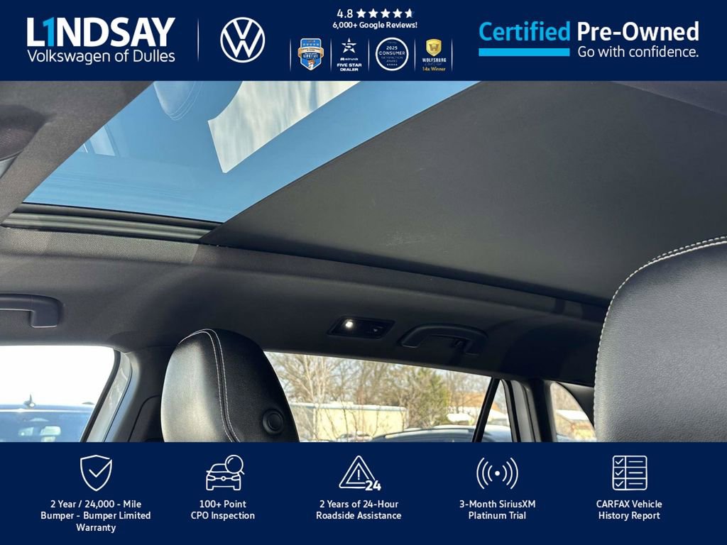 Certified 2021 Volkswagen Atlas Cross Sport SE w/ Panoramic Sunroof Package image 24