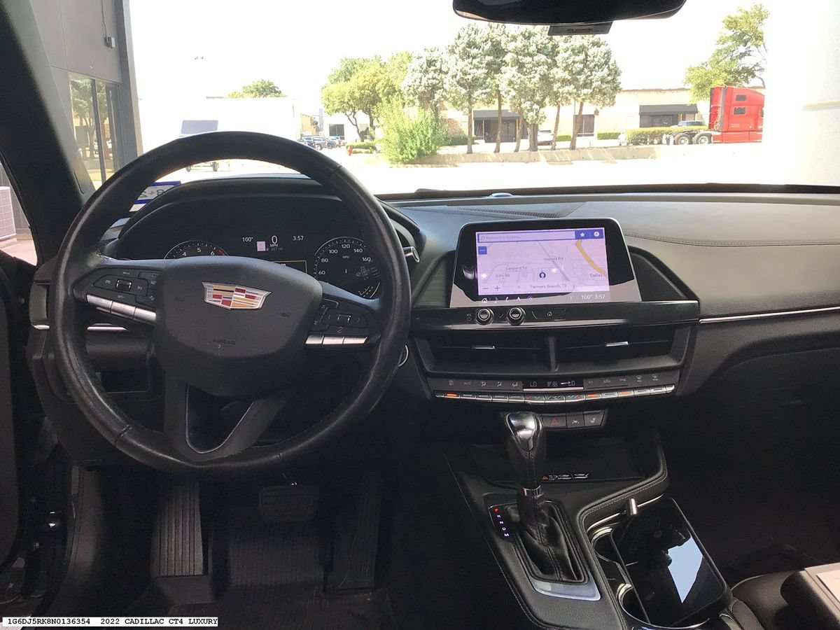 Used 2022 Cadillac CT4 Luxury w/ Sun And Sound Package RWD image 12