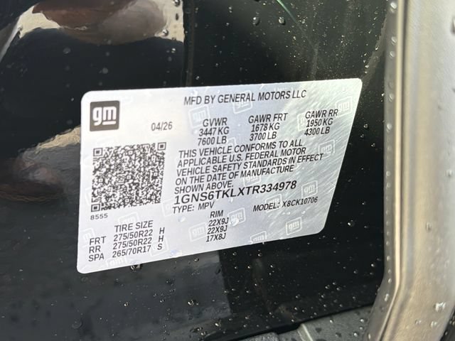 New 2026 Chevrolet Tahoe High Country AWD/4WD image 16